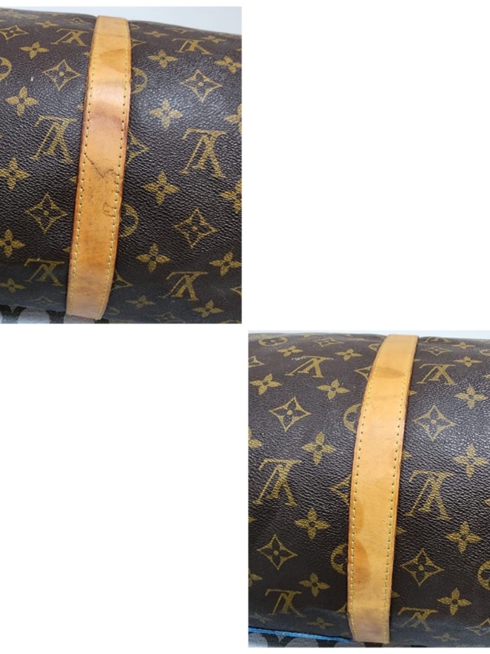 Authentic Louis Vuitton Limited Edition Monogram Patches Keepall Bandoulière 50 - Picture 10 of 16